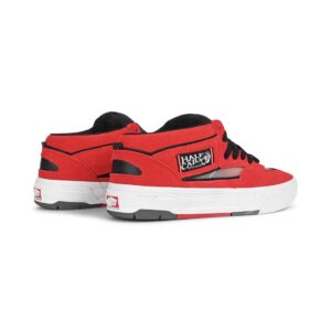 Vans Half Cab Wafflecup Skate Shoes - Red/Black