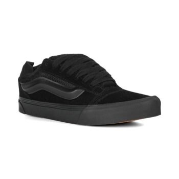 Vans Knu Skool Skate Shoes - Black/Black