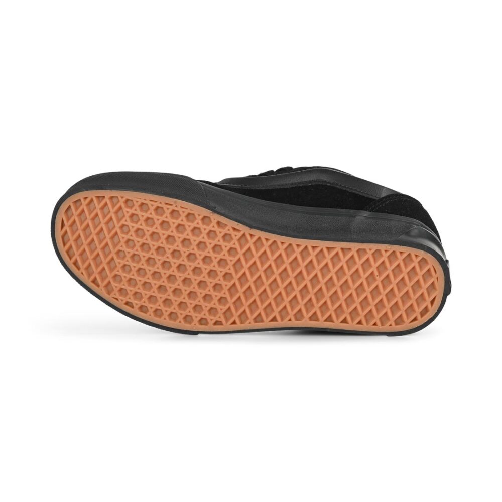 Vans Knu Skool Skate Shoes - Black/Black