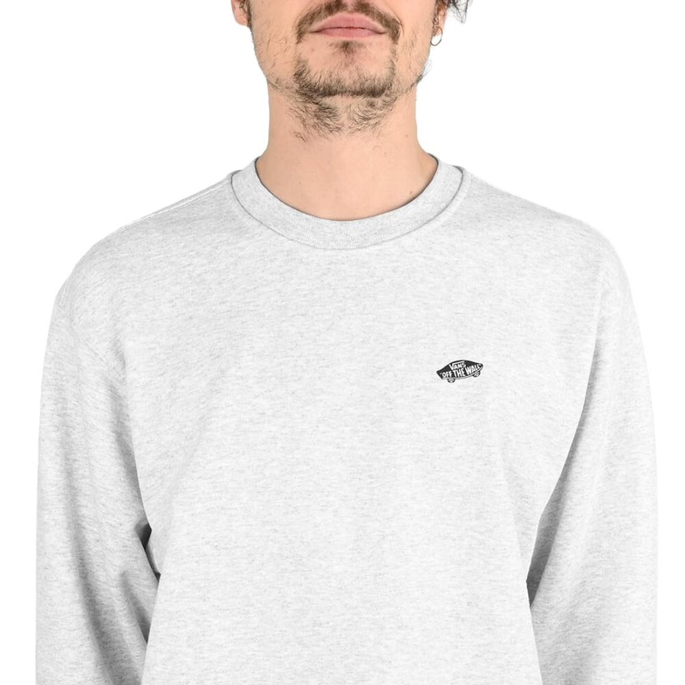 Vans Left Chest II Loose L/S T-Shirt - Light Grey Heather