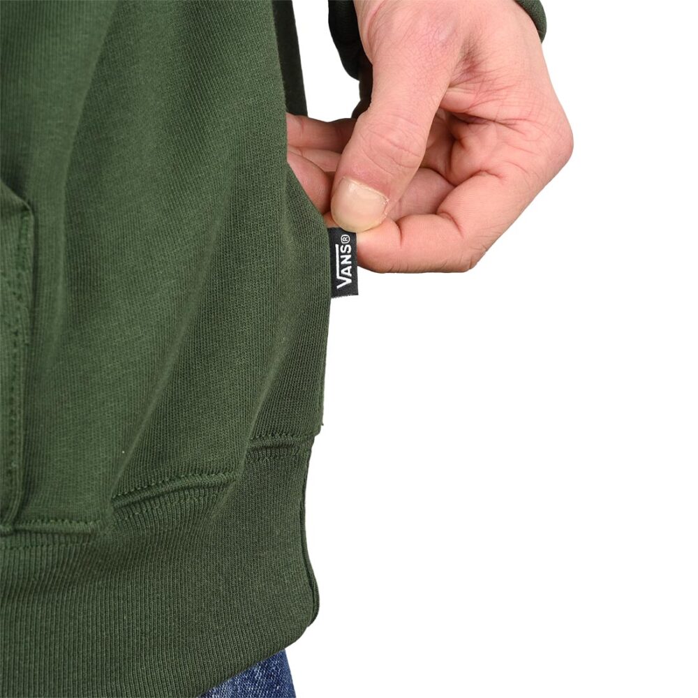 Vans Left Chest II Pullover Hoodie - Dried Kelp