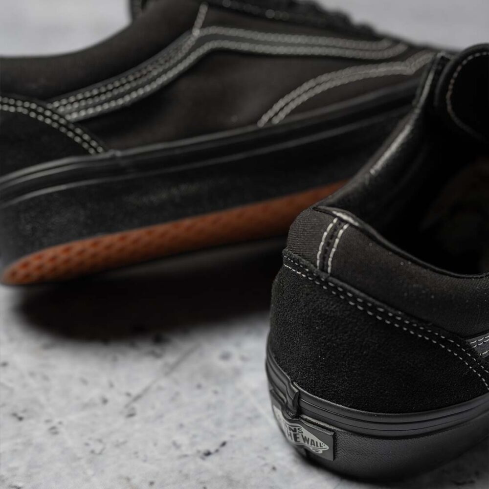 Vans Classic Old Skool Skate Shoes - Mono Pop Black/Black