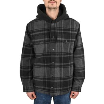 Vans Piedmont Hooded Plaid Shacket - Black/Asphalt