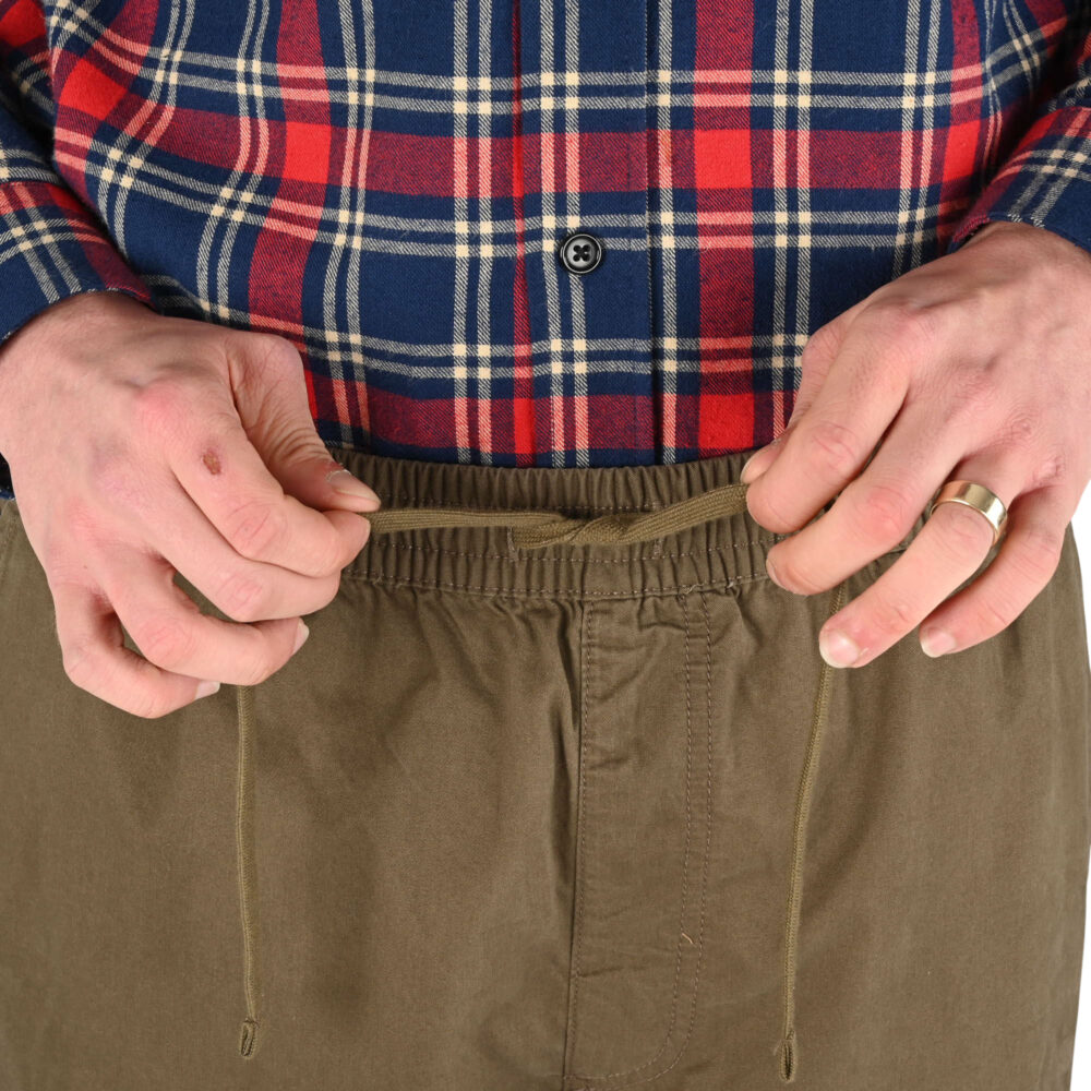 Vans Range Baggy Elasticated Pants - Canteen
