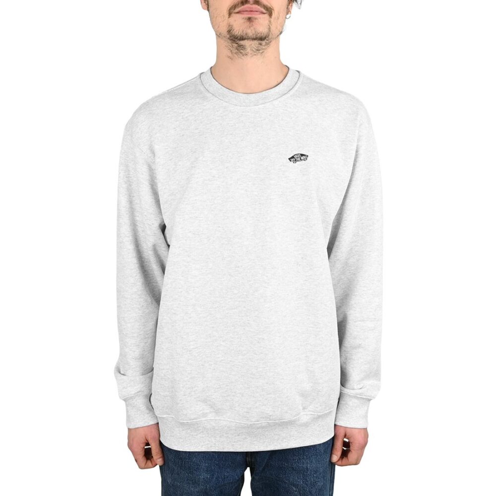 Vans Style 76 II Loose Crew Sweater - Light Grey Heather