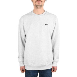 Vans Style 76 II Loose Crew Sweater - Light Grey Heather