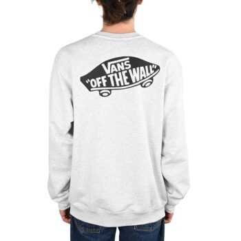 Vans Style 76 II Loose Crew Sweater - Light Grey Heather
