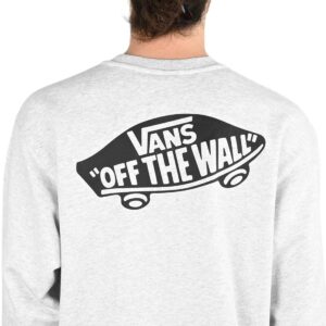 Vans Style 76 II Loose Crew Sweater - Light Grey Heather