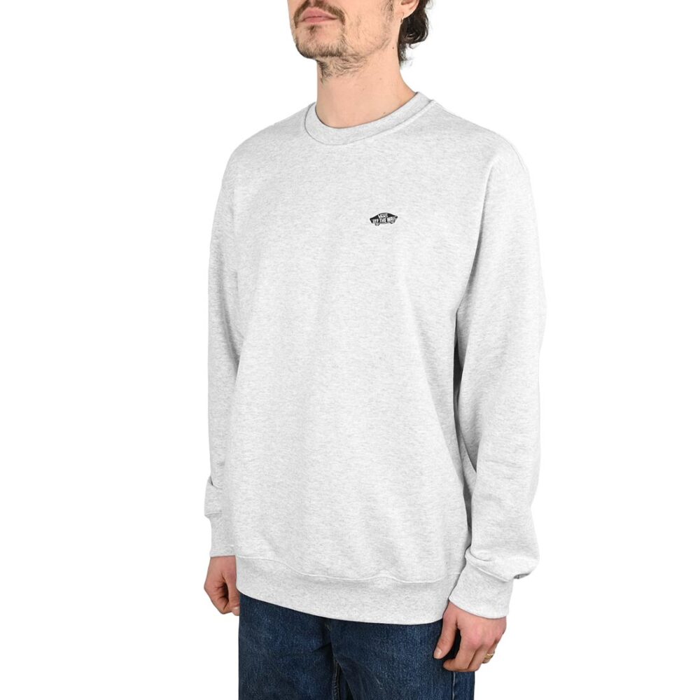Vans Style 76 II Loose Crew Sweater - Light Grey Heather