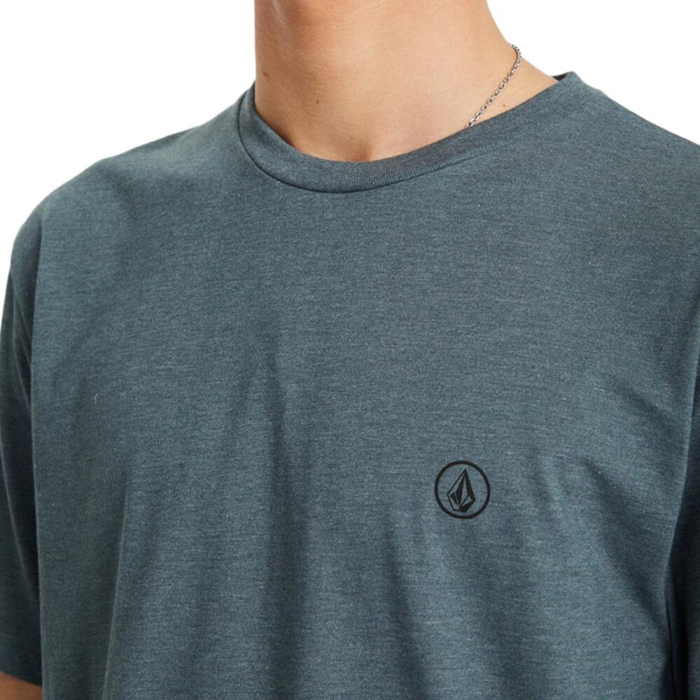 Volcom Circle Blanks S/S T-Shirt - Dark Slate