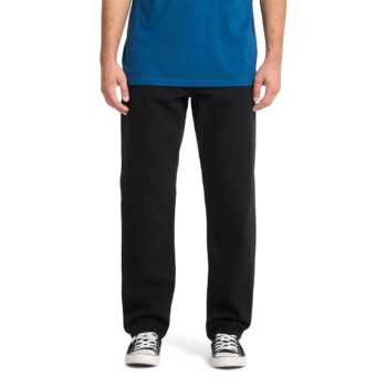 Volcom Fivedown Relaxed Tapered Fit Jeans - Black