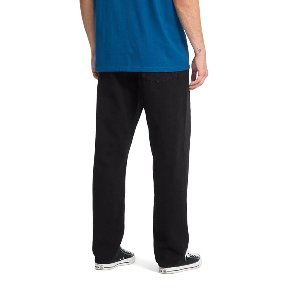 Volcom Fivedown Relaxed Tapered Fit Jeans - Black