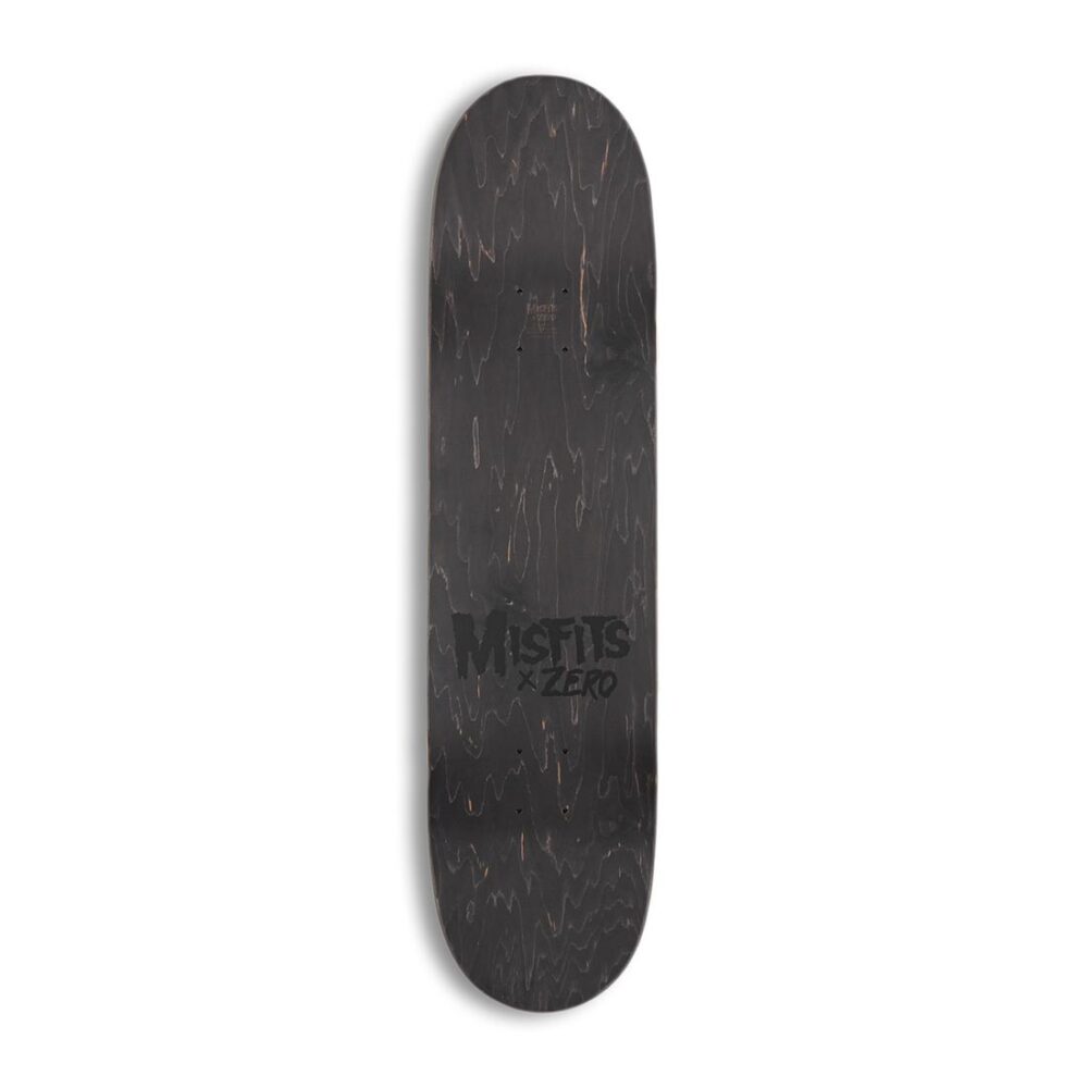 Zero x Misfits Fiend Skull 8.25" Skateboard Deck - Pink