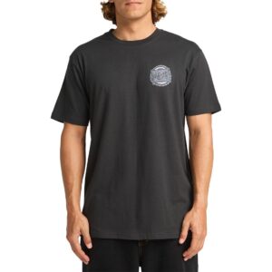 Billabong Crayon Wave S/S T-Shirt - Washed Black