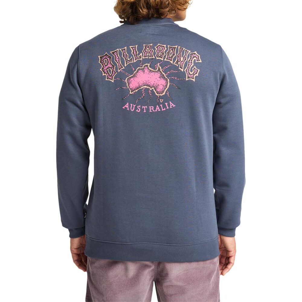 Billabong Foundation Crew Sweater - Ombre Blue