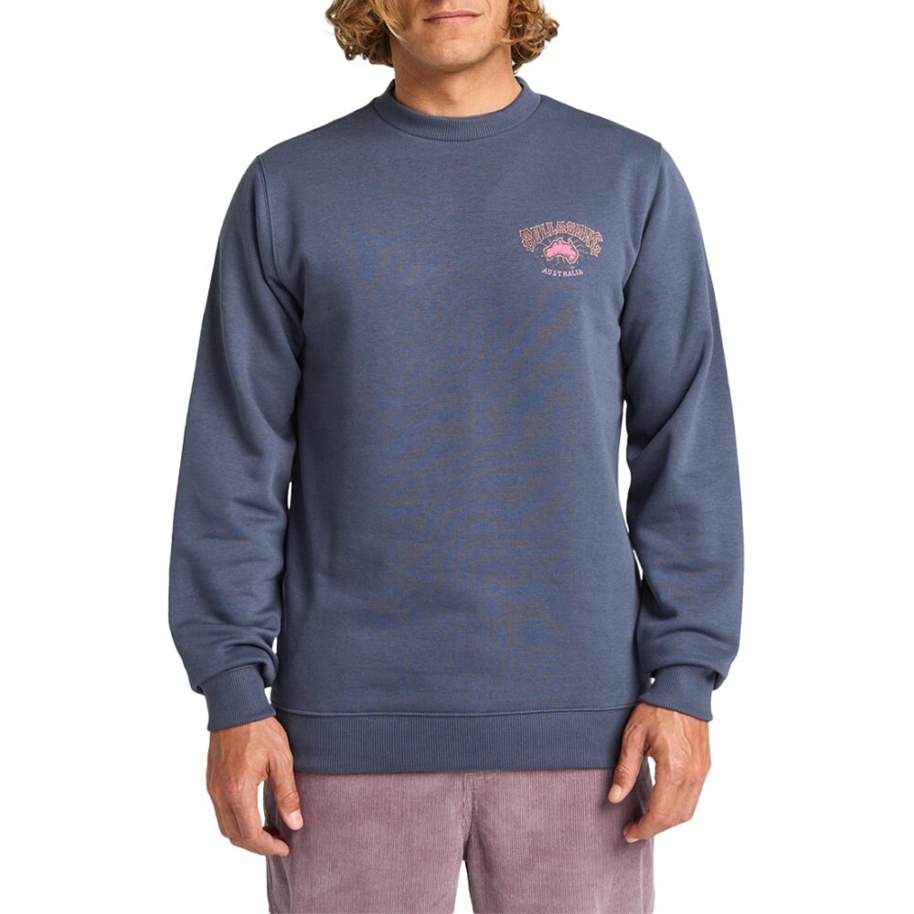 Billabong Foundation Crew Sweater - Ombre Blue