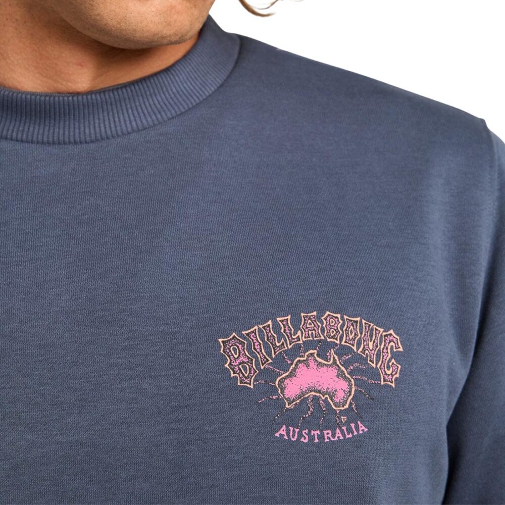 Billabong Foundation Crew Sweater - Ombre Blue