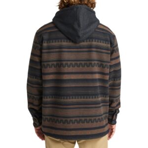 Billabong Furnace Bonded Flannel Shacket - Black