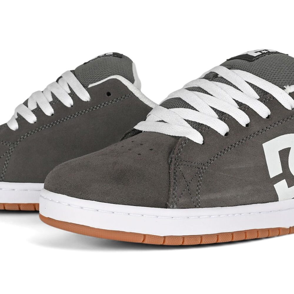 DC Gaveler Skate Shoes - Grey/White