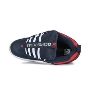 DC Lynx OG Skate Shoes - Navy/Red