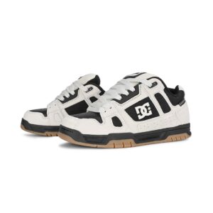 DC Stag Skate Shoes - Off White