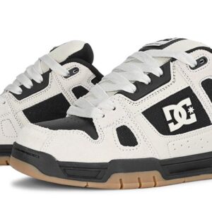 DC Stag Skate Shoes - Off White