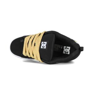 DC Women's Court Graffik Skate Shoes - Black/Multi/White