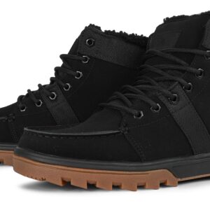 DC Woodland Lace Up Winter Boot - Black/Gum