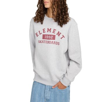 Element Home Team Crew Sweater - Mid Grey Heather