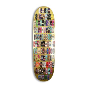 Heroin Skateboards 100th Egg 9.125" Deck
