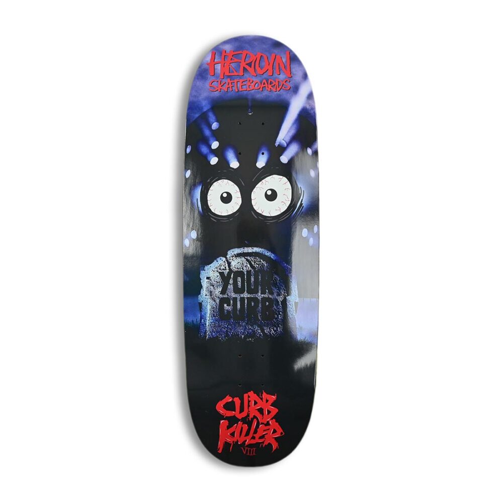 Heroin Skateboards Curb Killer VIII 10" Deck
