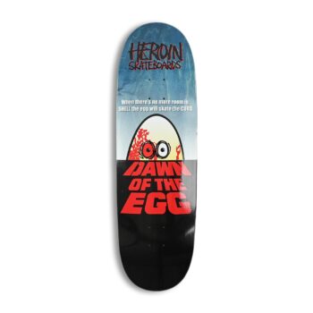 Heroin Skateboards Dawn of the Egg 9.4" Deck