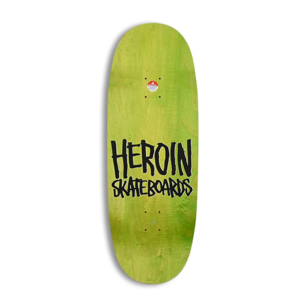 Heroin Skateboards Mini Wide Boy Egg 10.5" Deck