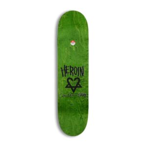 Heroin Skateboards x Bam Dalton Dern 8.375" Deck