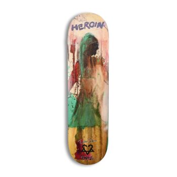 Heroin Skateboards x Bam Dalton Dern 8.375" Deck