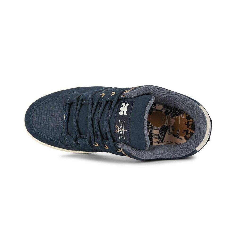 IPATH x Magenta Cricket Skate Shoes - Basket Weave Embossed Suede