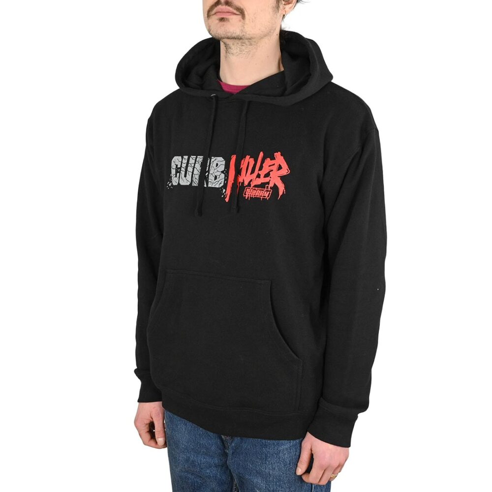 Slappy Curb Killer Wordmark Pullover Hoodie - Black