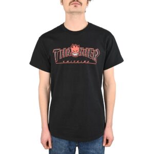 Thrasher x Spitfire Big Head Outline S/S T-Shirt - Black