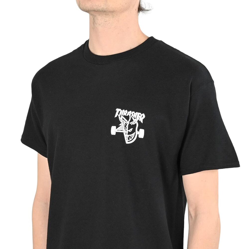 Thrasher x Spitfire Classic Swirl S/S T-Shirt - Black