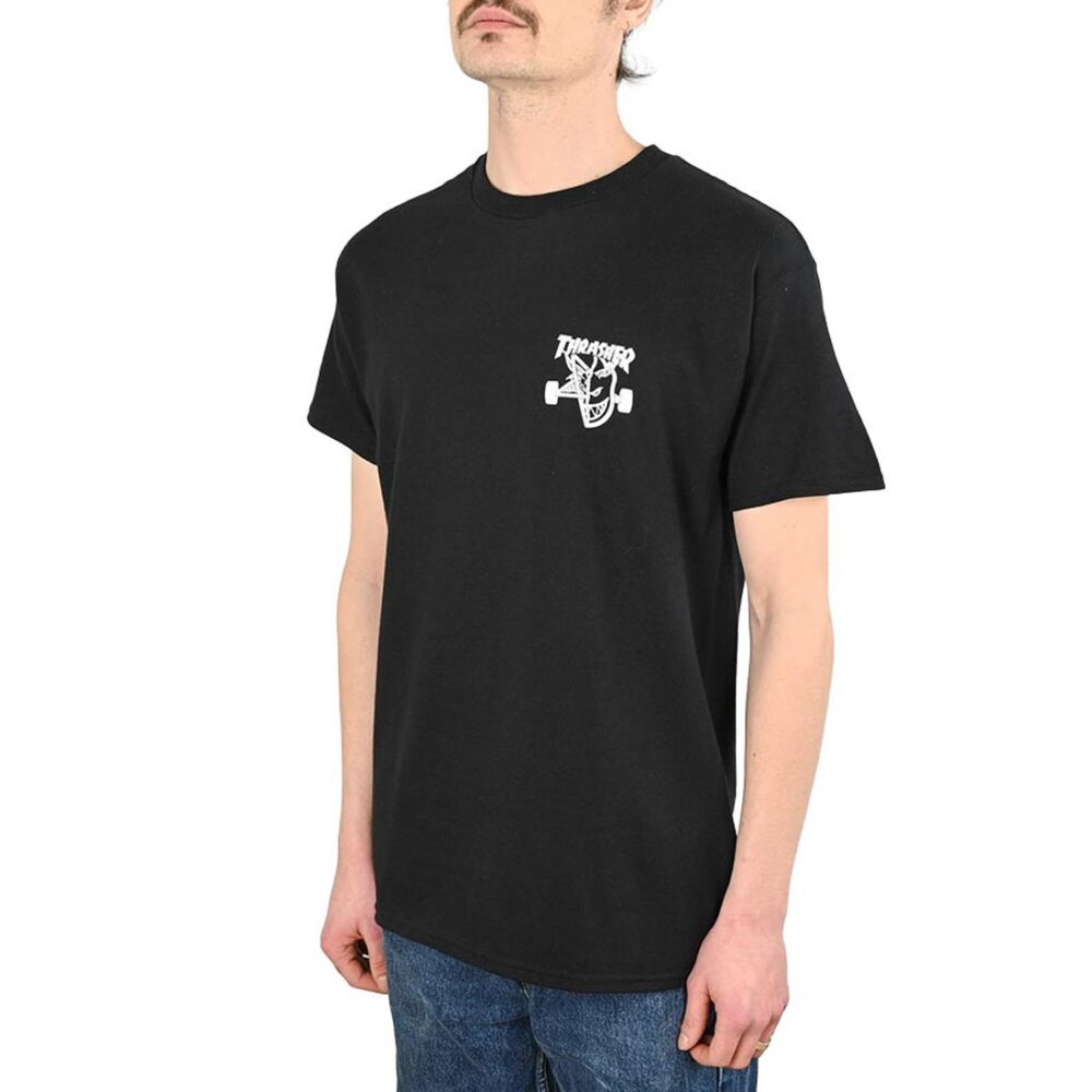 Thrasher x Spitfire Classic Swirl S/S T-Shirt - Black