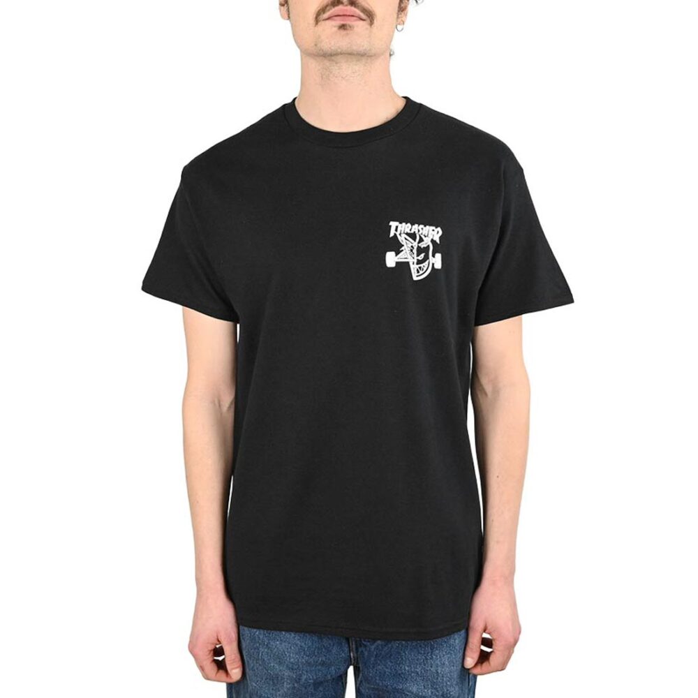 Thrasher x Spitfire Classic Swirl S/S T-Shirt - Black