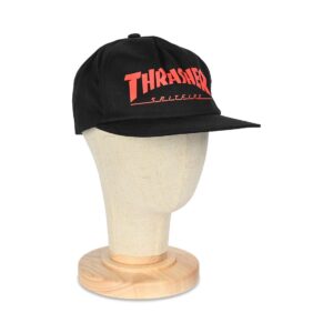 Thrasher x Spitfire Snapback Cap - Black