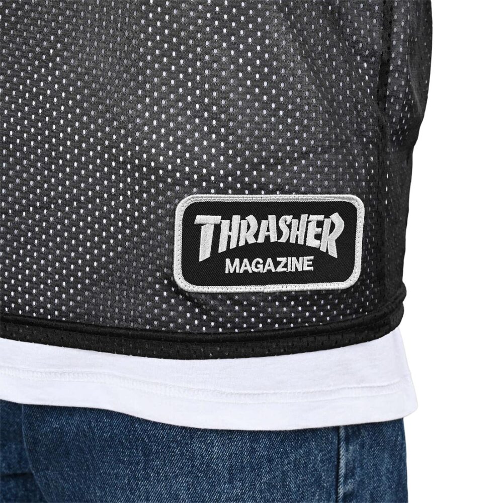 Thrasher x Spitfire Thrash & Burn S/S Jersey - Black