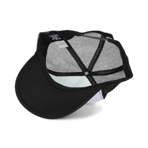 Thrasher x Spitfire Thrash & Burn Trucker Cap - Black/White
