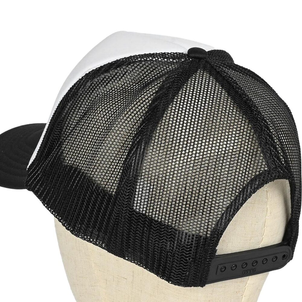 Thrasher x Spitfire Thrash & Burn Trucker Cap - Black/White