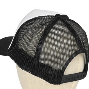 Thrasher x Spitfire Thrash & Burn Trucker Cap - Black/White
