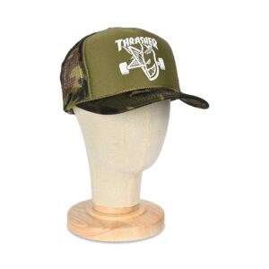 Thrasher x Spitfire Thrash & Burn Trucker Cap - Camo