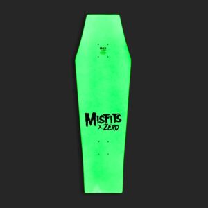 Zero x Misfits Fiend 9.5″ Coffin Deck - Glow in the Dark/Dip