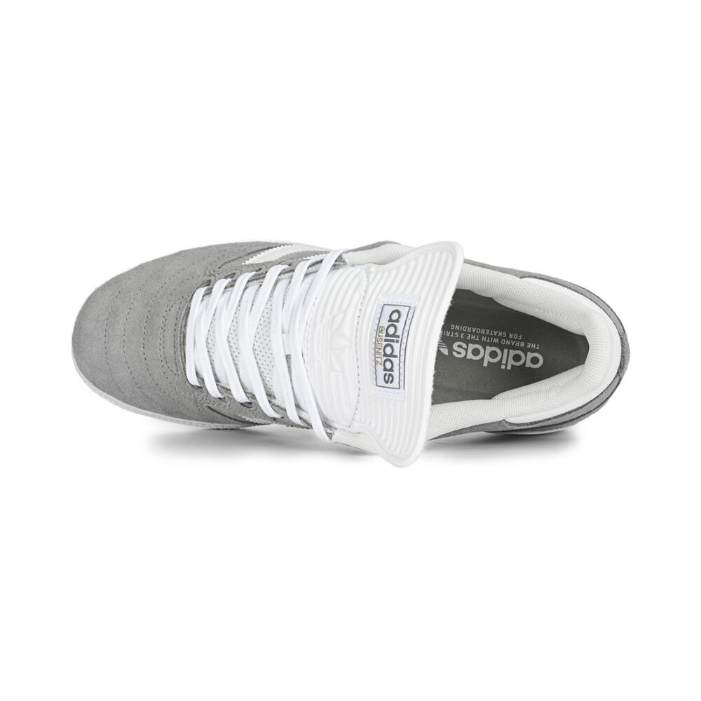 Adidas Busenitz Skate Shoes - Grey/Cloud White/Gold Metallic