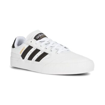 Adidas Busenitz Vulc II Shoes - Cloud White/Coffee/Gold Metallic